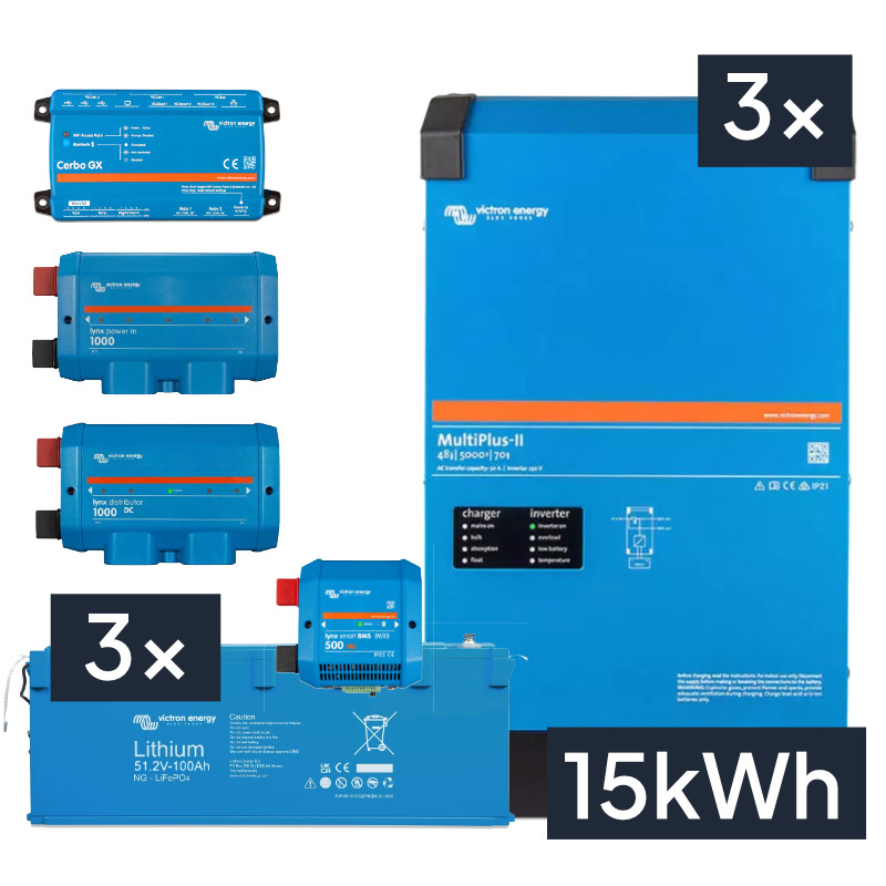 Obrazek produktu Magazyn energii Victron Energy 15kVA/15kWh (SKU: 3934) - importowany z CSV (SunTrack)