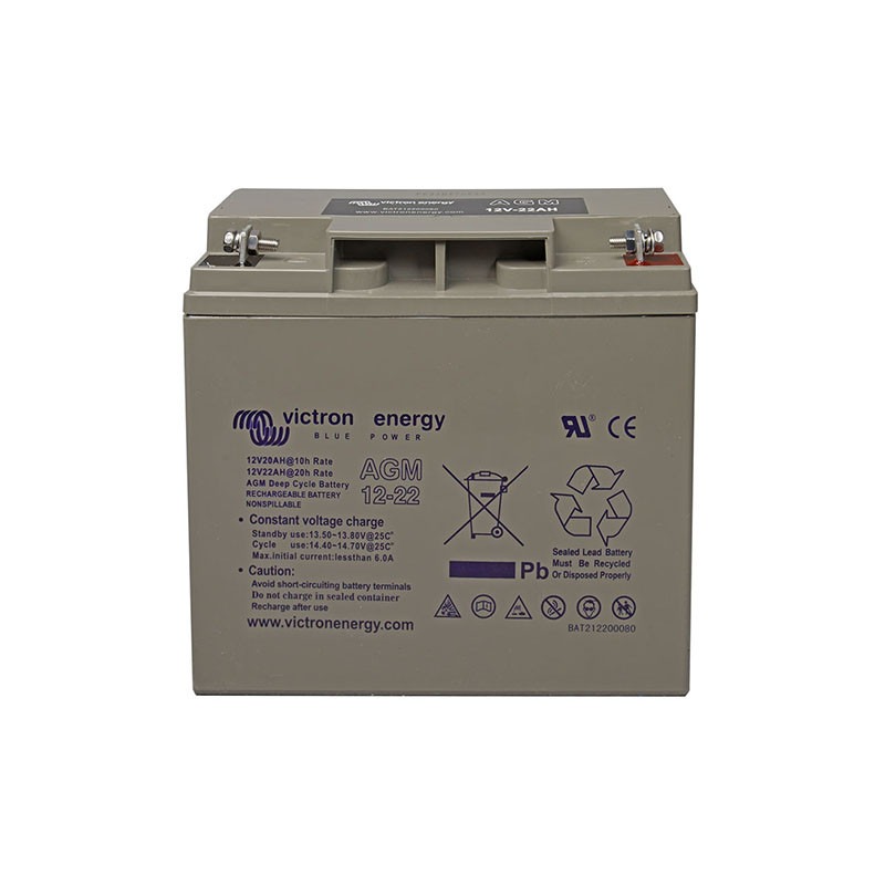 12V/22Ah AGM Deep Cycle Batt.