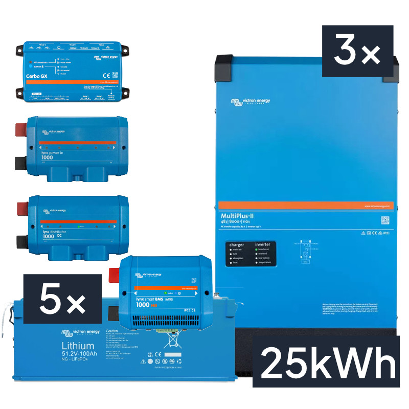 Obrazek produktu Magazyn energii Victron Energy 24kVA/25kWh (SKU: 3935) - importowany z CSV (SunTrack)