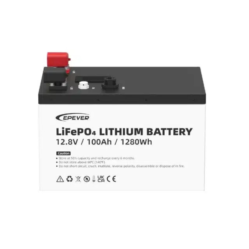 Obrazek produktu Akumulator Epever LiFePO4 12.8V 100Ah IP65 (SKU: 3951) - importowany z CSV (SunTrack)