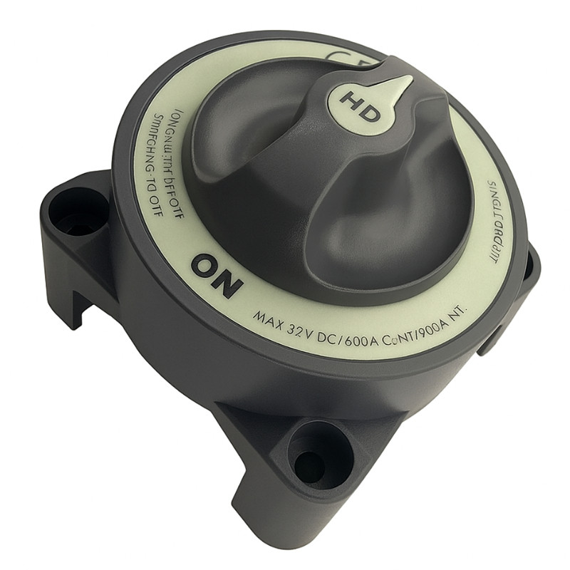 Obrazek produktu Rozłącznik akumulatora Solvian Blue Sea 3001 12-32V 600A IP66 (SKU: 3985) - importowany z CSV (SunTrack)