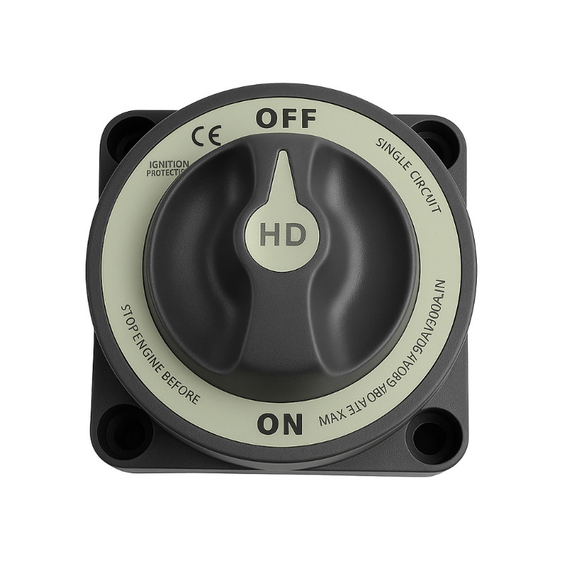 Obrazek produktu Rozłącznik akumulatora Solvian Blue Sea 3001 12-32V 600A IP66 (SKU: 3985) - importowany z CSV (SunTrack)