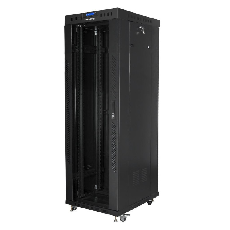 Obrazek produktu Szafa Rack Lanberg 19” 37U FF01-6837-12BL V2 z termostatem (SKU: 3982) - importowany z CSV (SunTrack)