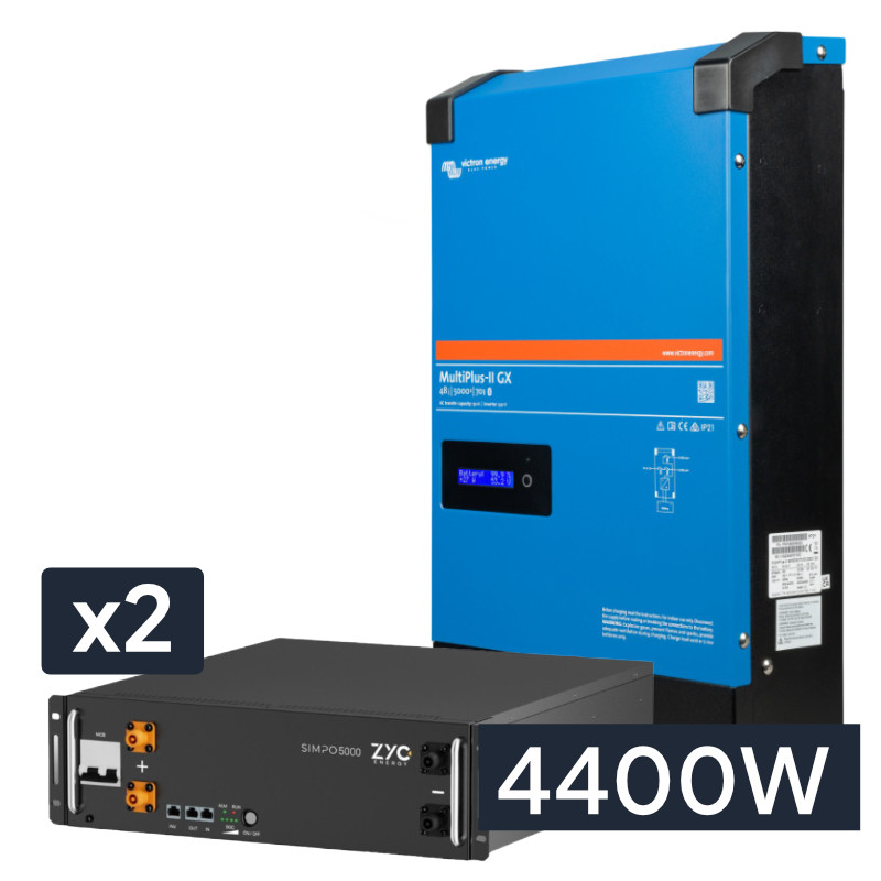 Obrazek produktu Zestaw zasilania awaryjnego do serwerowni / UPS 4400W (SKU: 3940) - importowany z CSV (SunTrack)