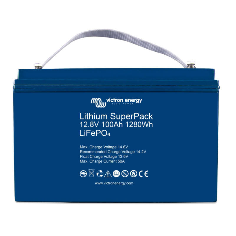 Obrazek produktu Lithium SuperPack 12,8V/100Ah (M8) (SKU: 4027) - importowany z CSV (SunTrack)