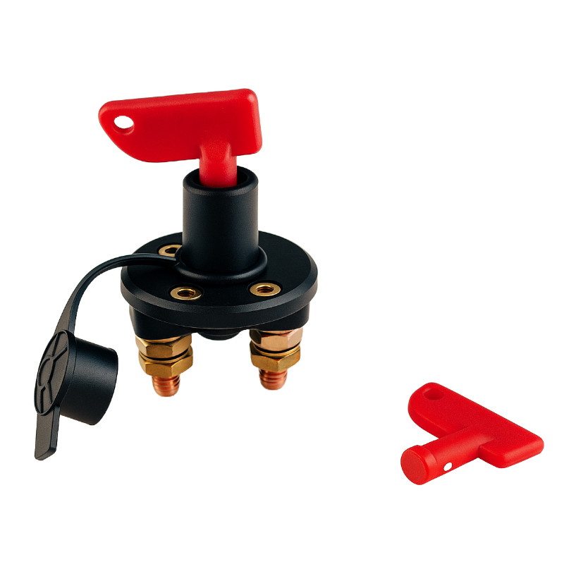 Obrazek produktu Rozłącznik akumulatora Solvian 12/24V 100A ON-OFF (SKU: 4060) - importowany z CSV (SunTrack)