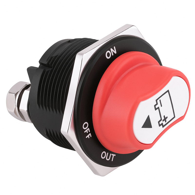 Obrazek produktu Rozłącznik akumulatora Solvian 12/32V 200A ON-OFF (SKU: 4072) - importowany z CSV (SunTrack)