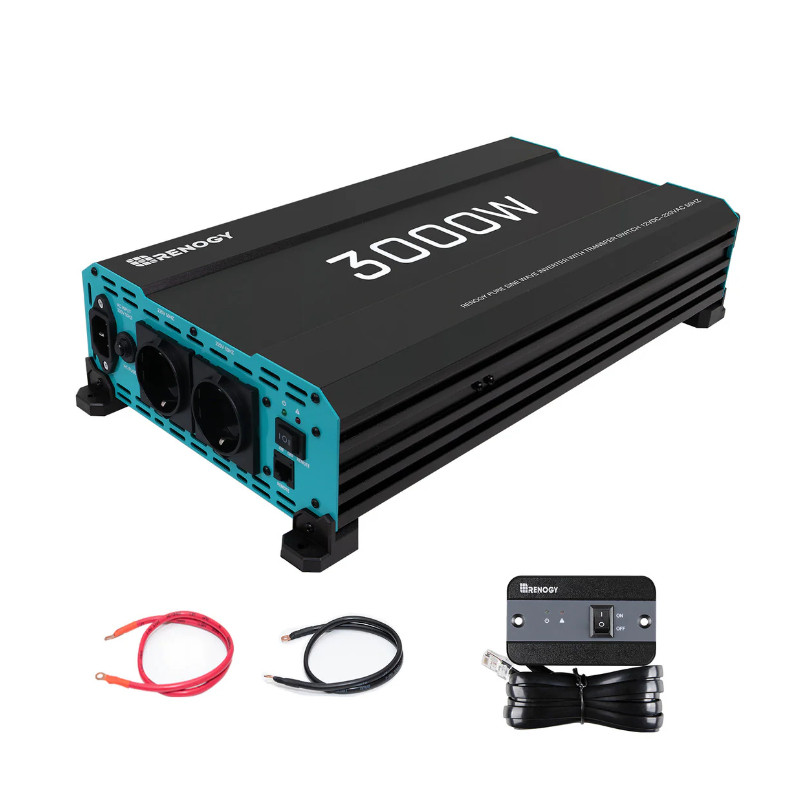 Obrazek produktu Przetwornica napięcia Renogy 3000W 12V (SKU: 5585) - importowany z CSV (SunTrack)